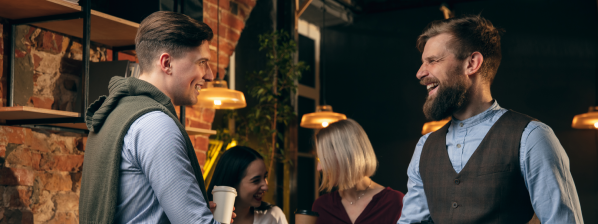 Afterwork agréable entre collègues